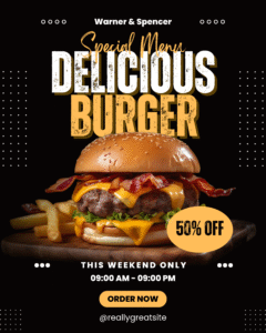 black and gold elegant gold discount sale instagram post (1)